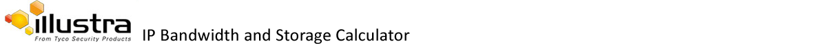 Illustra Configuration Calculator